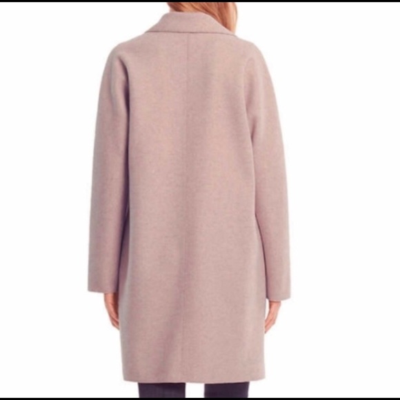 NWOT Bernardo Open-Front Overcoat in Blush Pink - Picture 4 of 9